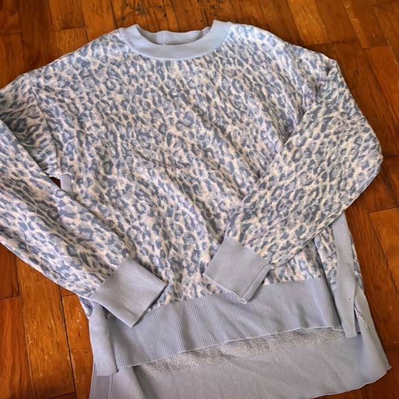 Cheetah Print Time & Tru sweater. No rips,snags, or tears. Worn once. Runs big. - Picture 2 of 3